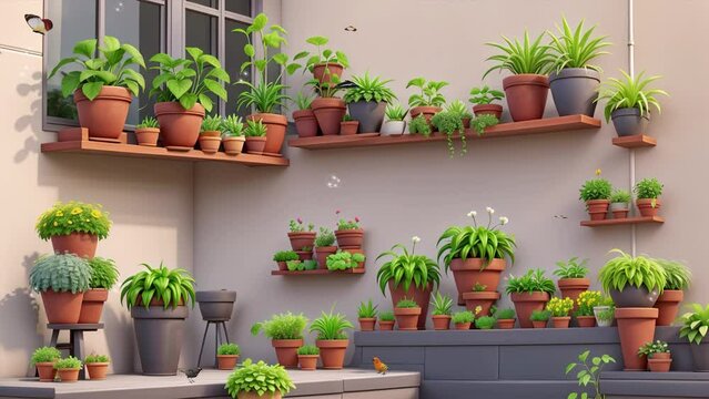 plants in a garden