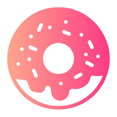 doughnut gradient icon