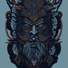 2d vector illustration colorful beach sea palm summer island  tree tropical 