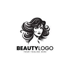 Vector Women beauty care salon logo design