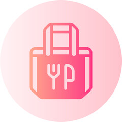 bag gradient icon