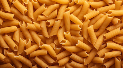 Uncooked dry pasta. Food background. Close up
