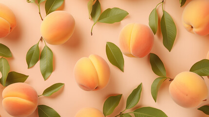  peach  pattern. trendy color 2024