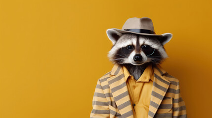 Outlaw Animals: Creative Concept of Animals in Criminal Fashion for Advertisement