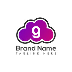 Abstract G letter modern initial lettermarks logo design	
