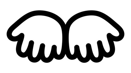 ちょうだいをする手のイラスト