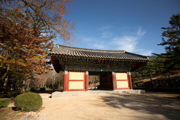 Fototapeta na wymiar Bulguksa Tempel, South Korea