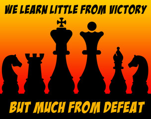 defeat and victory