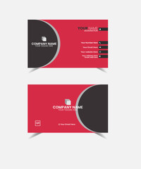 corporate business card design template