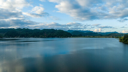 lake in the mountains