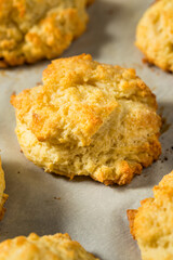 Homemade Buttery Buttermilk Drop Biscuits