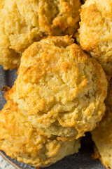 Homemade Buttery Buttermilk Drop Biscuits