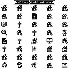 Real Estate Icon Set