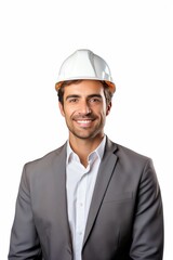 engineer, builder, foreman, portrait