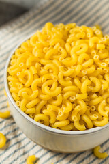 Raw Organic Uncooked Macaroni Noodles