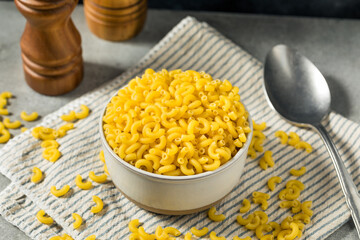 Raw Organic Uncooked Macaroni Noodles