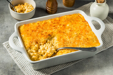 Homemade Baked Macaroni and Cheese