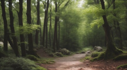a path through the forest