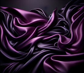 Obraz premium Large purple silk satin texture background