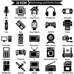 Technology And device Icon Pack
