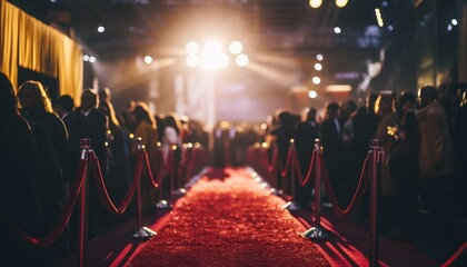 A Row of Red Carpets