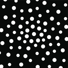 Free vector polka background with dots
