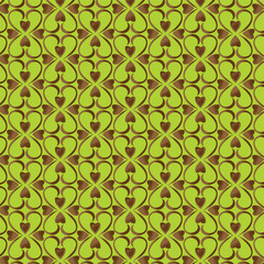 Abstract textile pattern geometric background, luxury pattern, floral vector texture