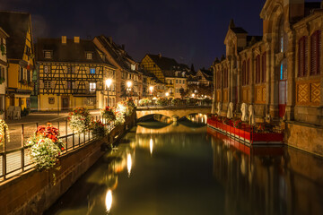 Naklejka premium Petite Venice in Colmar / Frankreich