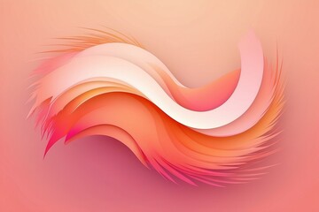 abstract background in Peach Fuzz colors