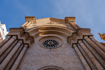 Pescara, Abruzzo. Church of the Sacred Heart - obrazy, fototapety, plakaty