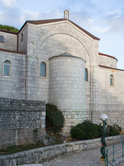 Historic church of St Jacob by the promenade in Opatija, Croatia