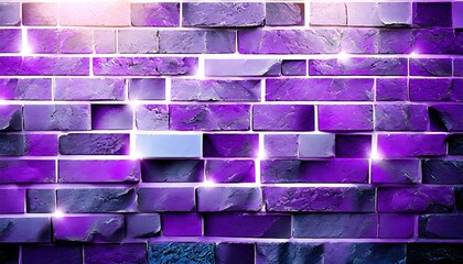 Neon purple wall