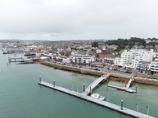 Cowes Isle of wight UK drone,aerial  .