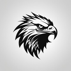 Obraz premium Eagle head illustration