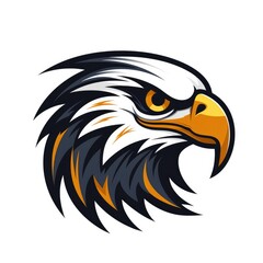 Obraz premium Eagle head illustration