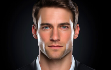 Obraz premium Studio portrait of a businessman