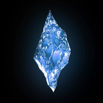 blue crystal stone