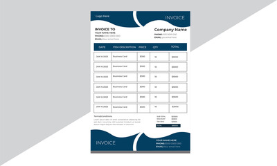  Corporate Invoice template.
