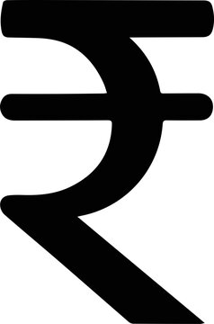 Indian Rupee rs currency symbol sign
