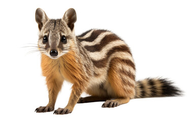 Numbat Animal isolated on a transparent background.