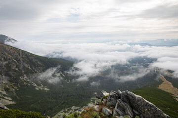 View from Predne Solisko, High Tatra, Slovakia