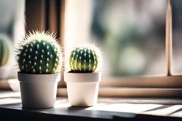 cactus in the window