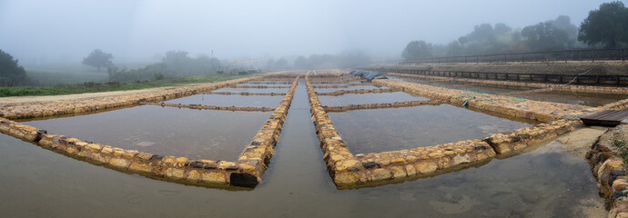 The Salinas de Iptuci, an operating 3000 year old Roman salt farm