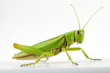 Nature insect animal cricket wildlife macro closeup plant green bug grasshopper wild - Powered by Adobe