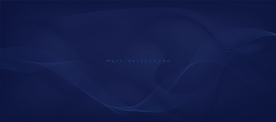 Abstract digital technology futuristic blue background.