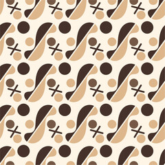Javanese batik Traditional oriental ethnic seamless pattern. Aztec style abstract vector illustration.design for texture, fabric, clothing, wrapping, decoration.