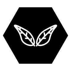 ecology glyph icon
