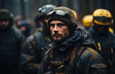 Obraz premium Portrait of a soldier