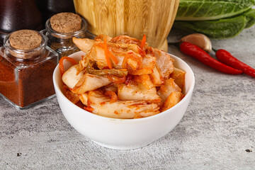 Korean cuisine fermented cabbage kimchi