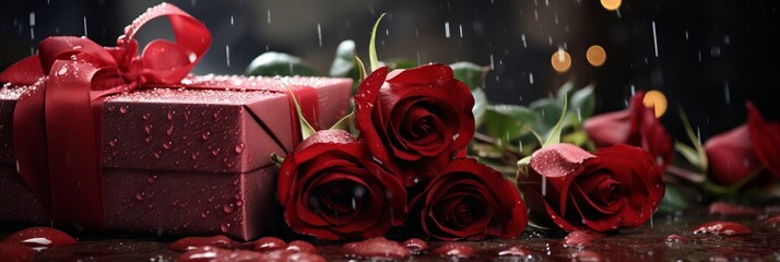 Valentines Day Red Roses Delivery - Send Romantic Floral Gift to Your Loved One